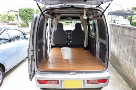 プロ並 軽バンをdiyで車中泊仕様に改造 よしのぼりlog プロ並 軽バンをdiyで車中泊仕様に改造 よしのぼりlog